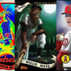 Alex Pardee Topps baseball cards of famous MLB players as monsters.